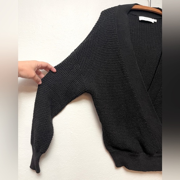 ASTR the label Stephanie Sweater, Black Sz M - Picture 6 of 7